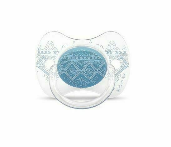 Suavinex Premium Couture Šidítko silikon 0-4m 1 ks modré porovnat ceny
