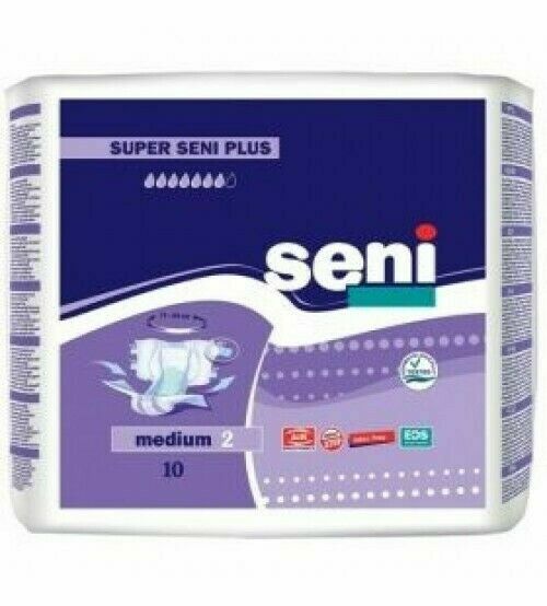 Seni Super Plus Medium 10 ks ink. plen. kalh. porovnat ceny