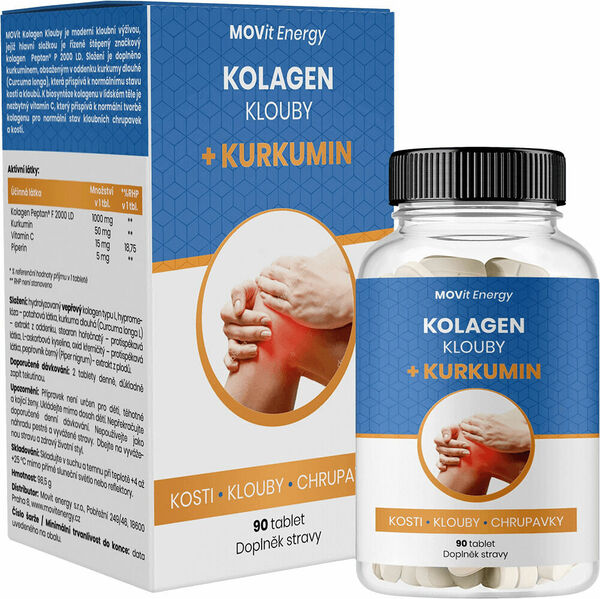 MOVit Energy  MOVit Kolagen Klouby + Kurkumin 90 tablet porovnat ceny