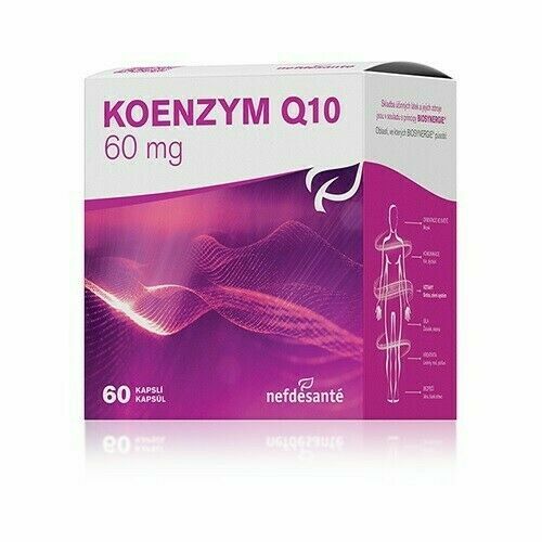 Nefdesanté Koenzym Q10 60mg Cps.60 porovnat ceny