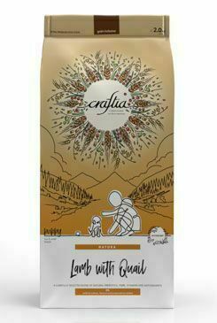 Kraftia Craftia Natura Dog Puppy M/l Lamb & Quail 2kg porovnat ceny