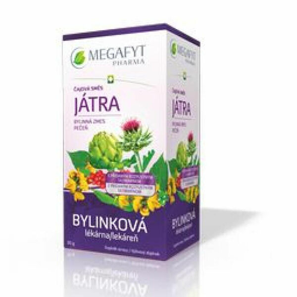MEGAFYT Čajová směs játra nálevové sáčky 20 x1,5 g porovnat ceny