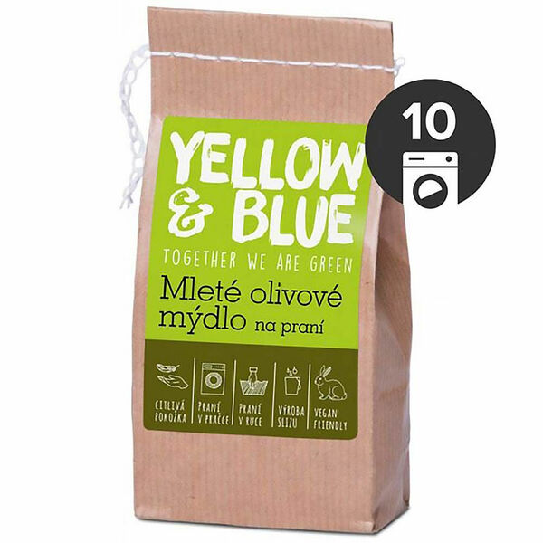 YELLOW&BLUE Mleté olivové mýdlo na praní 200 g porovnat ceny