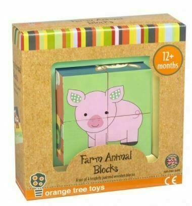 Orange Tree Toys Kostky Farma porovnat ceny