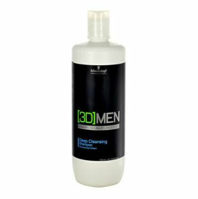 SCHWARZKOPF 3DMEN Deep Cleansing Shampoo Hloubkově čisticí šampon pro muže 1000 ml porovnat ceny