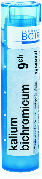 Boiron  Kalium Bichromicum CH9 granule 4g porovnat ceny