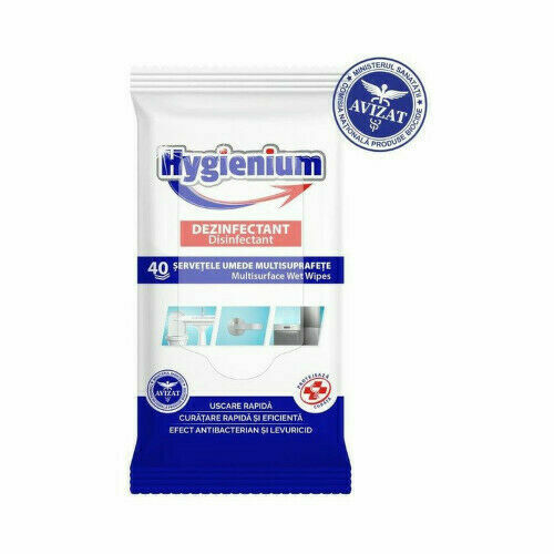 Hygienium univerzální dezinfekční vlhč. ubr. 40ks porovnat ceny