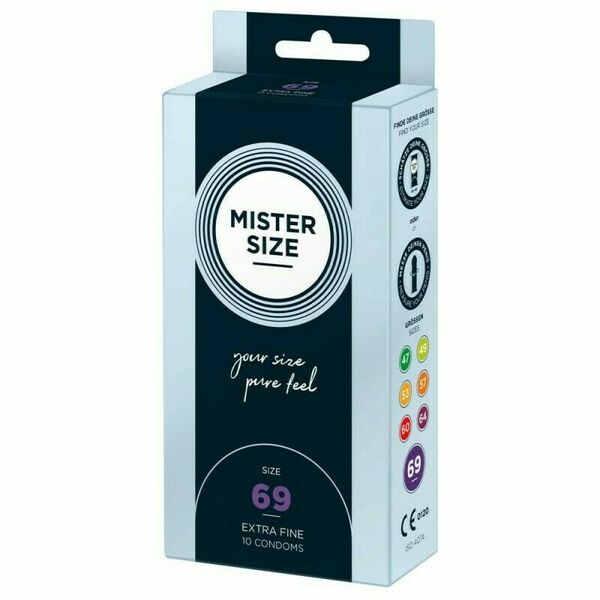 Mister Size kondomy XXXL 69mm 10ks porovnat ceny