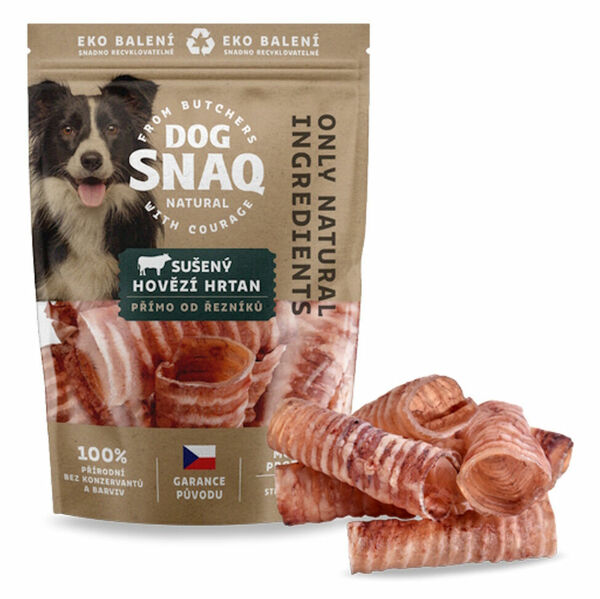 DOG SNAQ Hovězí hrtan sušený 1 ks, Hmotnost balení: 100 g porovnat ceny