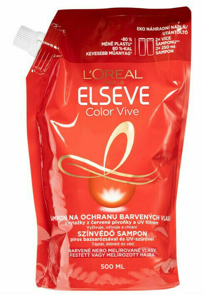 L'Oréal Paris Elseve Color Vive refill šampon pro barvené vlasy 500ml porovnat ceny