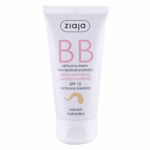 ZIAJA BB krém pro normální a suchou pleť SPF 15 přirozený odstín 50 ml porovnat ceny