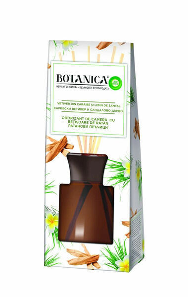 Air Wick Botanica ratan vetiver z karibiku a santal wood porovnat ceny