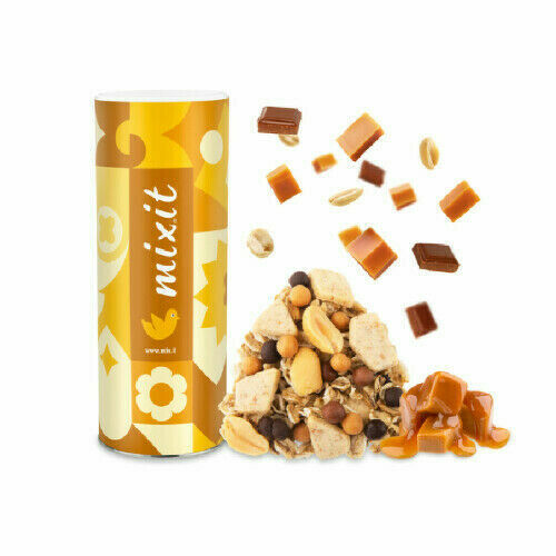 Mixit Peanut Caramel & máslová sušenka 650 g porovnat ceny