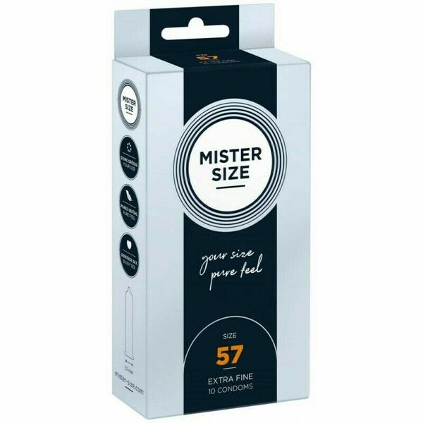 Mister Size kondomy L 57 mm 10ks porovnat ceny