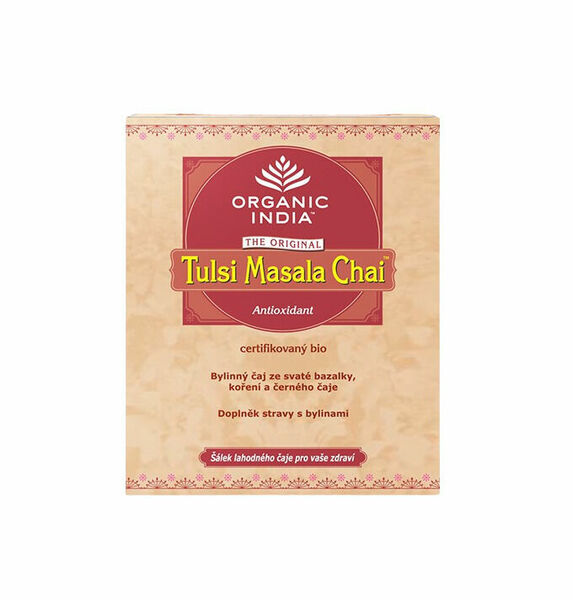 Organic India Tulsi Masala sypaný BIO 50g porovnat ceny