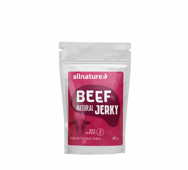 Allnature Beef Natural Jerky 25g porovnat ceny