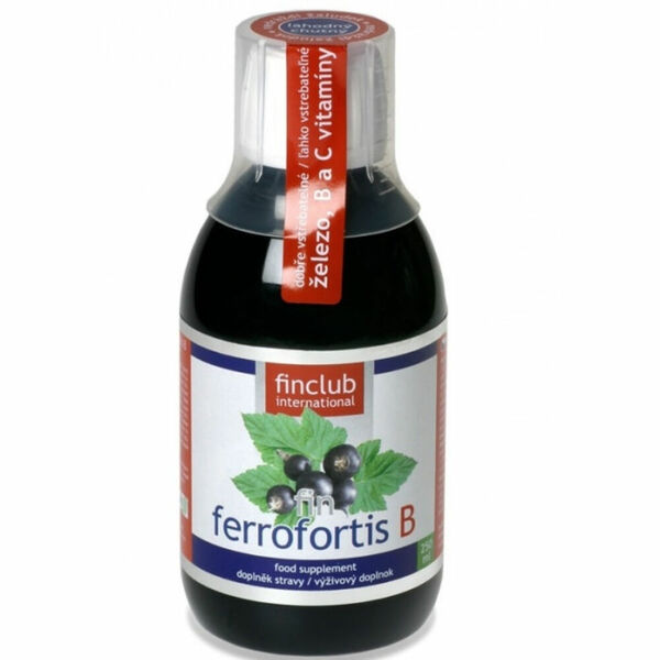 FINCLUB Ferrofortis B 250 ml porovnat ceny
