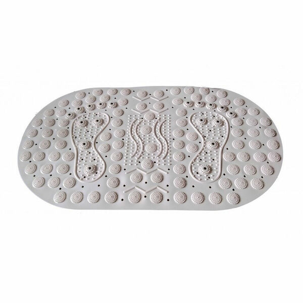 MODOM Masážní protiskluzová podložka do koupelny s magnety bílá 70 x 39 cm porovnat ceny