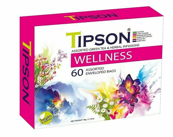 TIPSON Wellness Kazeta Variace přebal 60x1,3g porovnat ceny