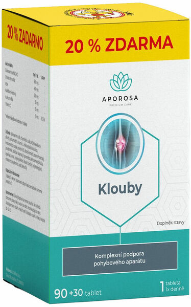 Aporosa Klouby Tbl.90+30 porovnat ceny