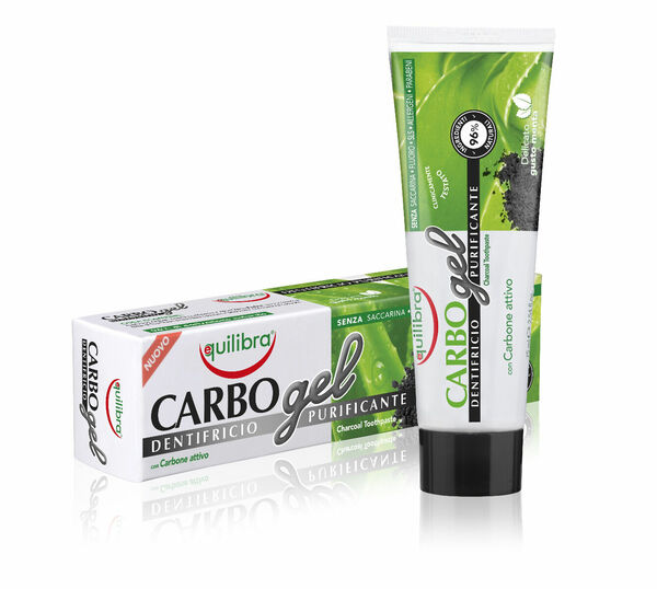 Equilibra Carbo gel Charcoal zubní pasta s aktivním uhlím 75 ml porovnat ceny