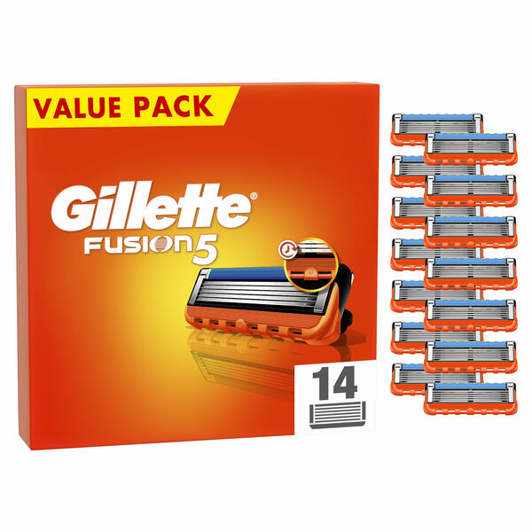 Gillette Fusion5 náhradní holicí hlavice pro muže 14 ks porovnat ceny