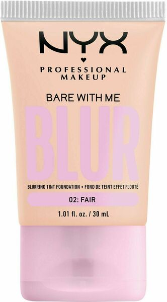 NYX Professional Makeup Bare With Me Blur Tint 02 Fair make-up, 30 ml porovnat ceny