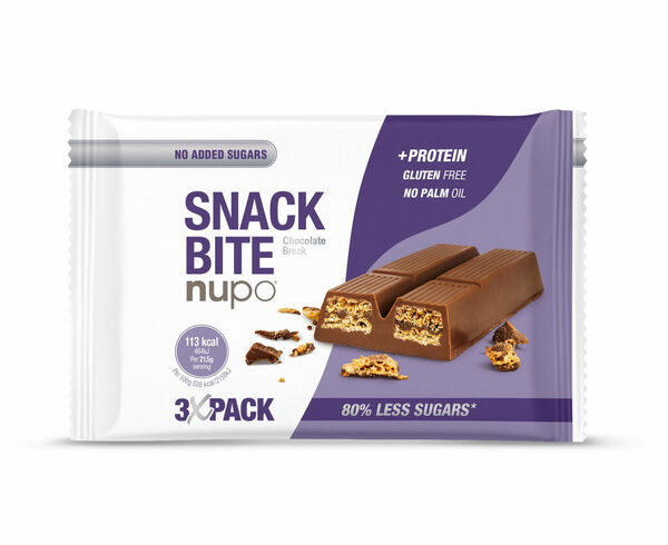 NUPO SNACK BITE čokoládová oplatka 3 ks porovnat ceny