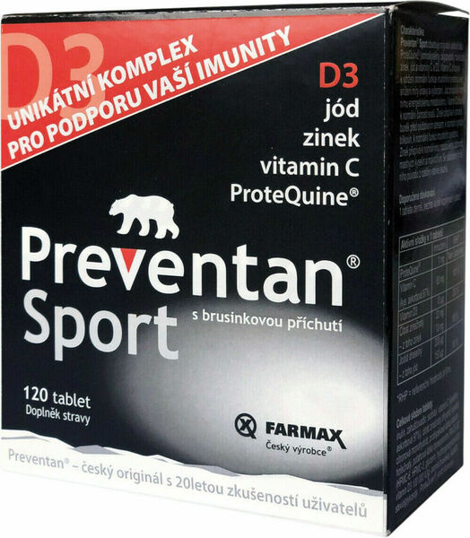 Preventan Sport 120 tablet porovnat ceny