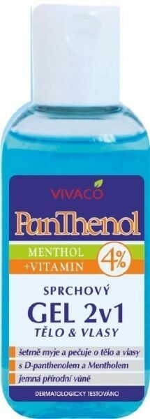 PanThenol Sprchový gel na tělo a vlasy 2v1 – cestovní balení 50ml porovnat ceny