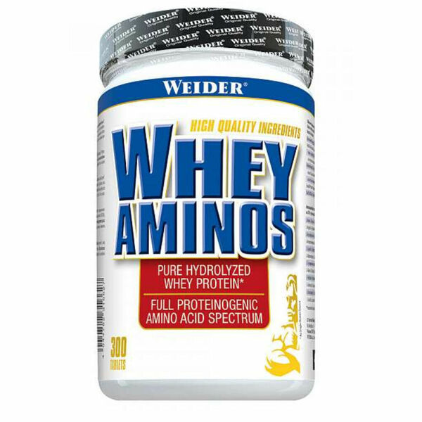 Whey Aminos, komplexní aminokyseliny, Weider, 300 tablet porovnat ceny