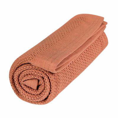 VINTER & BLOOM Deka Soft Grid Organic Blush Rose 100x75cm porovnat ceny