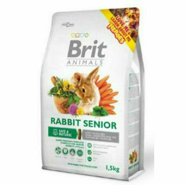 BRIT Animals Rabbit Senior Complete 1,5 kg porovnat ceny