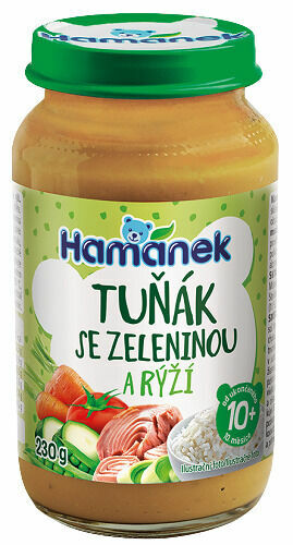 Hamánek Tuňák se zeleninou a rýží 230g porovnat ceny