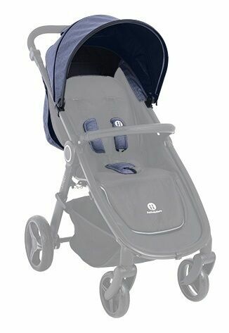 Stříška + polstrování Street Blue Melange Petite&Mars porovnat ceny