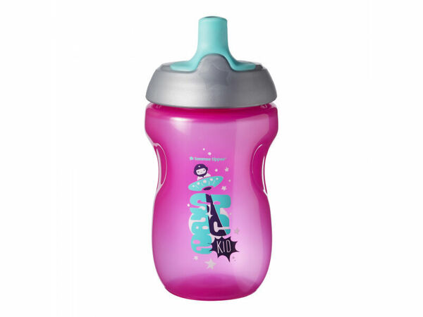 Tommee Tippee Netekoucí sportovní láhev 12m+ Pink 300 ml porovnat ceny