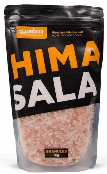 Purasana Himalájská sůl hrubá Sáček 1 kg porovnat ceny