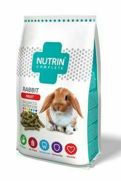 Nutrin Complete Králík Adult Fruit 400g porovnat ceny