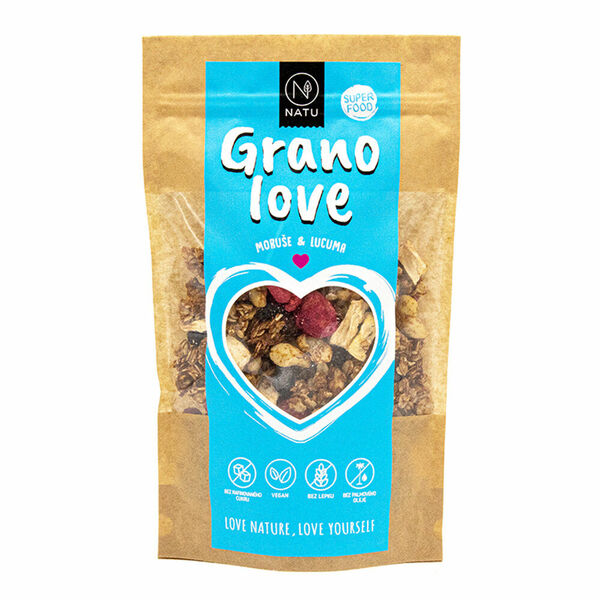 NATU Granolove Moruše a Lucuma 370 g porovnat ceny