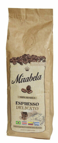Mirabela čerstvá káva Espresso Delicato 225g porovnat ceny