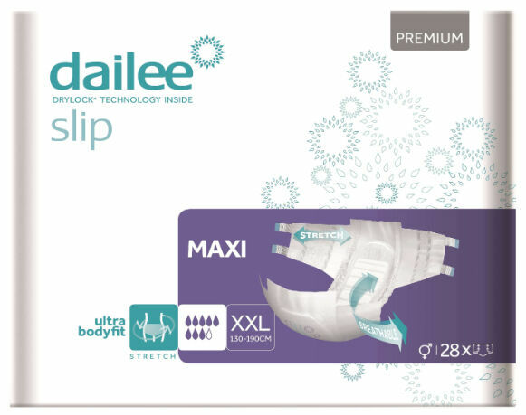 Dailee Zalepovací kalhotky Slip Premium Maxi XXL 28ks porovnat ceny
