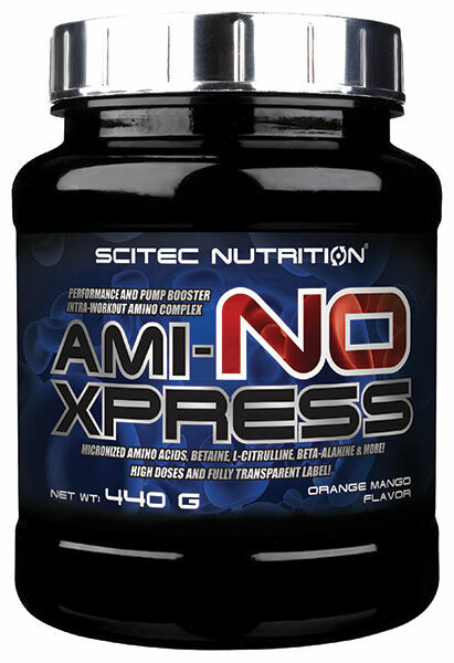 SciTec Nutrition Ami-NO Xpress, Portocale și mango 440 g porovnat ceny