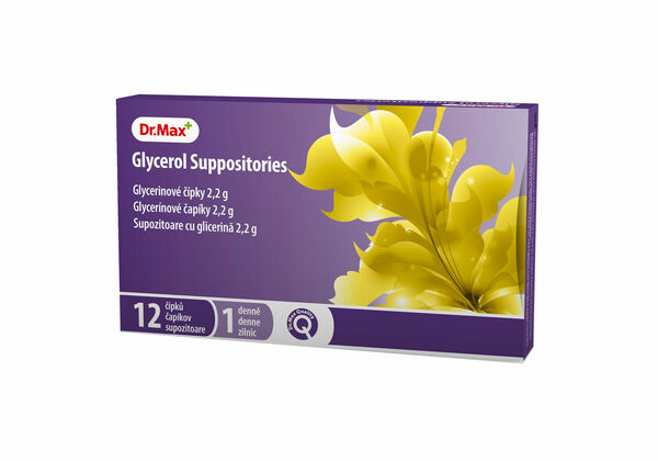 Dr.Max Glycerol Suppositories 12 čípků porovnat ceny