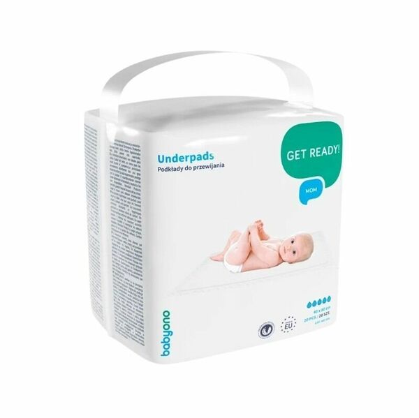 BABYONO Podložka přebalovací pod dítě 40x60cm 20ks porovnat ceny