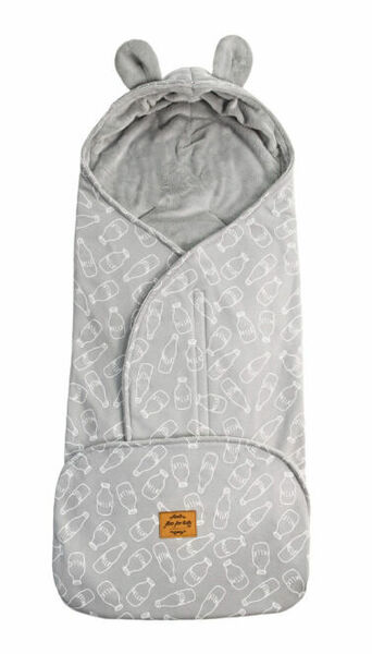 Floo for baby Zavinovačka Milk gray porovnat ceny