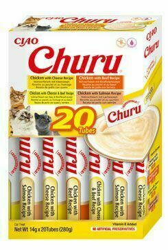 Churu Cat Box Chicken&beef Variety 20x14g porovnat ceny
