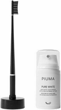 Piuma SMILE BOX zubní kartáček se zubní pastou, soft černý 75 ml porovnat ceny