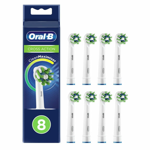 Oral-B EB 50-8 CrossAction náhradní hlavice s Technologií CleanMaximiser, 8 ks porovnat ceny