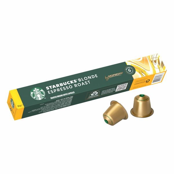 Starbucks ® Blonde Espresso Roast, kávové kapsle 10 ks porovnat ceny