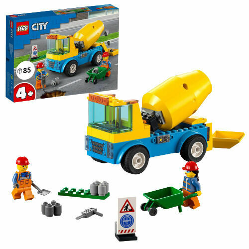 Lego City Náklaďák s míchačkou na beton porovnat ceny